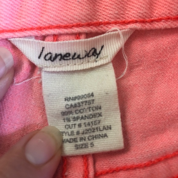 Billabong Coral Laneway Fringe Shorts - Picture 7 of 7